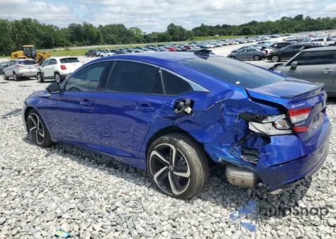 2022 Honda Accord Sport z USA, uszkodzony, nr VIN 1HGCV1F39NA090662